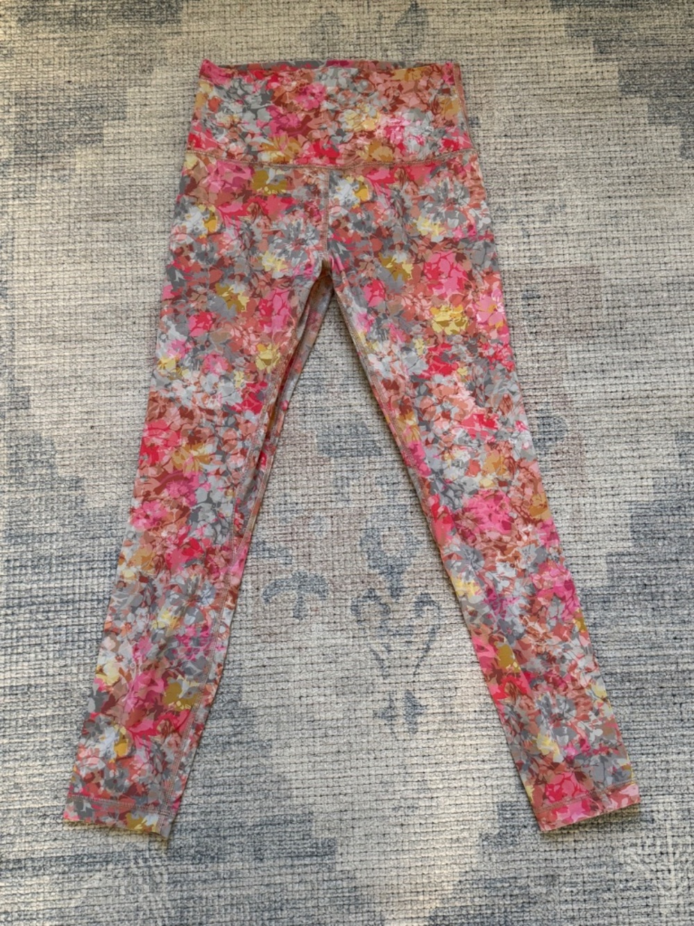 Lululemon Align High-Rise Pant 28” Inflorescence Multi Floral Size 6 - Picture 2 of 5